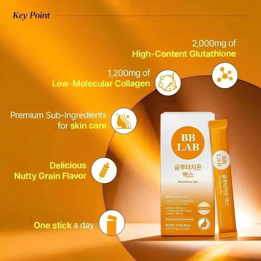 BB LAB Glutathione Max, 6g x 15 sticks