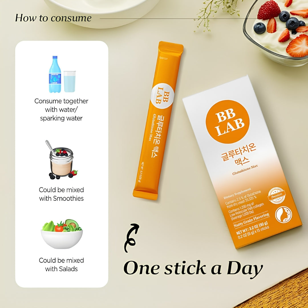 BB LAB Glutathione Max, 6g x 15 sticks