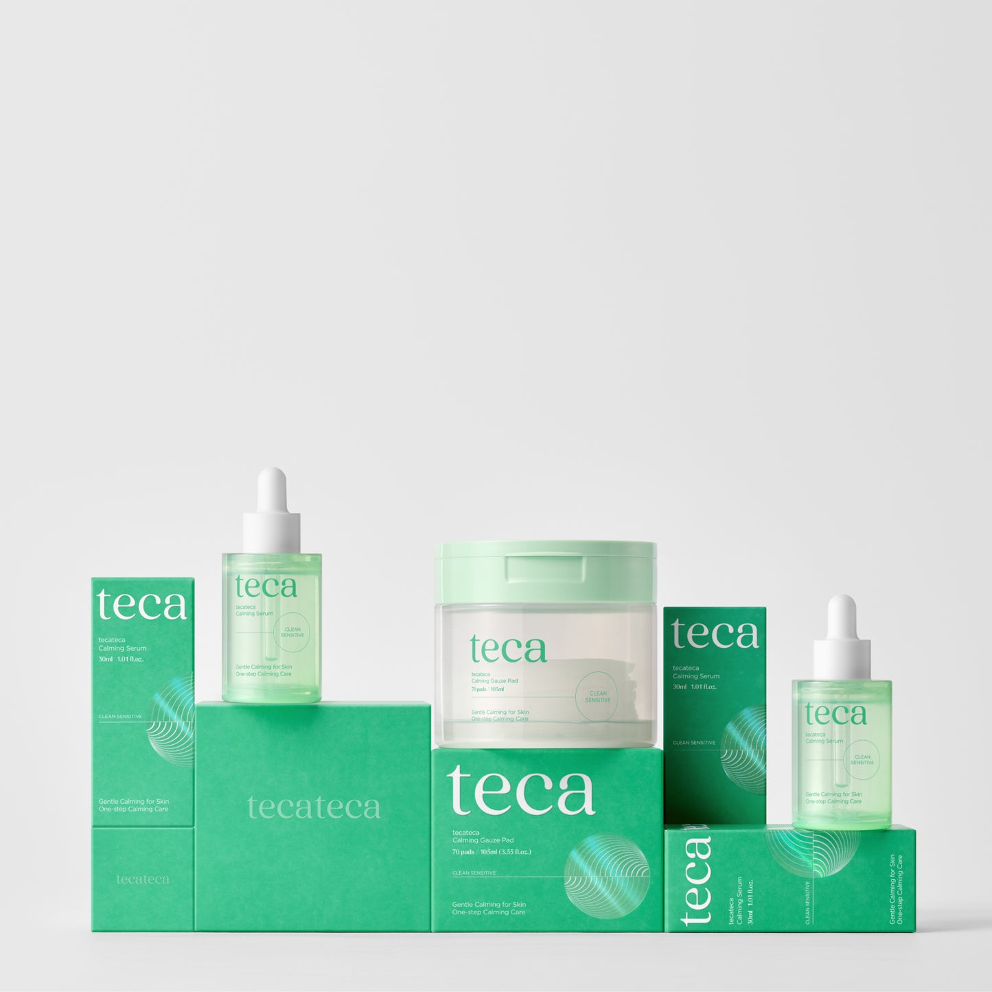 tecateca Calming Toner Pads 70 Sheets