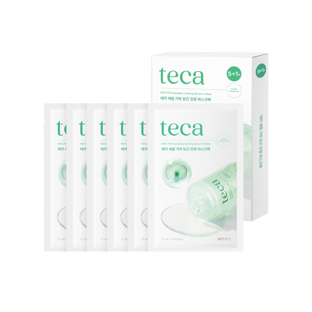 tecateca Calming Serum In Mask 1 box (6 sheets)